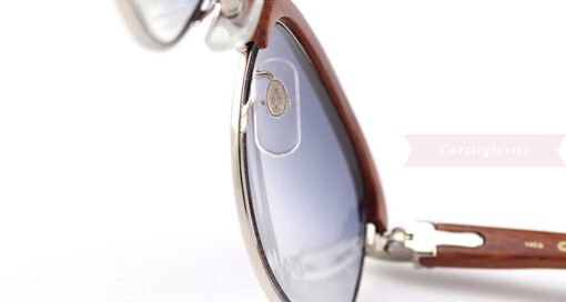 Cartier Wooden Sunglasses Retro Full Frame Ct1116 Cartieglasses 